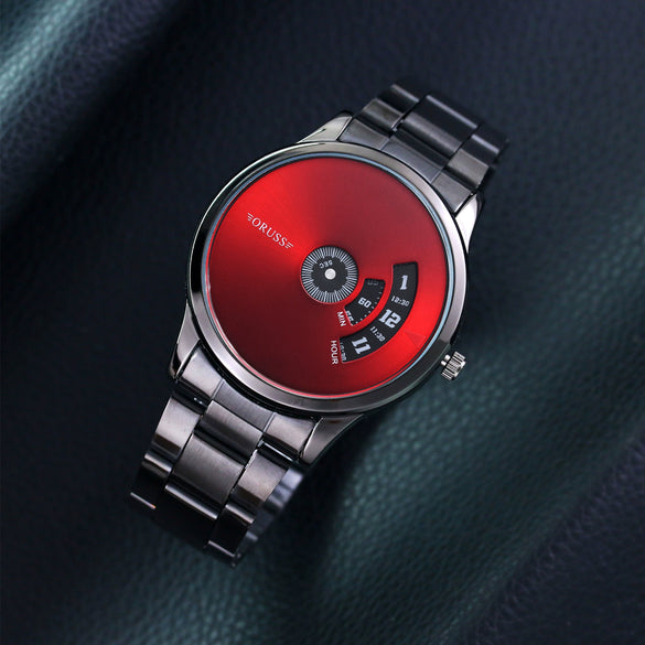 Men's Alloy Mesh Belt Waterproof Fashion Watch