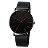 Men's Alloy Mesh Strap Quartz Watch With Colorful Round Dial And Ordinary Crown