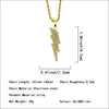 Men's Alloy Pendant Necklace With Diamond And Geometric Design Twist Chain