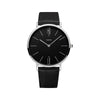Men's Alloy Pu Strap Round Dial Leisure Sports Quartz Watch
