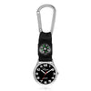 Men's Alloy Rose Gold Buckle Casual Round Dial Quartz Pocket Hanging Watch