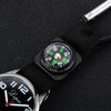 Men's Alloy Rose Gold Buckle Casual Round Dial Quartz Pocket Hanging Watch