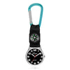 Men's Alloy Rose Gold Buckle Casual Round Dial Quartz Pocket Hanging Watch