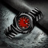 Men's Alloy Stainless Steel Y2k Shaped Blade Waterproof Quartz Watch
