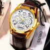 Men's Alloy Wrist Watch Round Dial Personality Durable Trendy Cool Black Waterproof Luminous Business Style