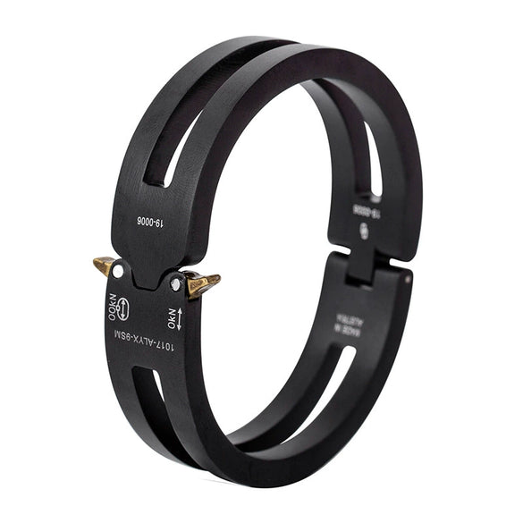 Men's Aluminum Personality Geometric Polish Bracelet