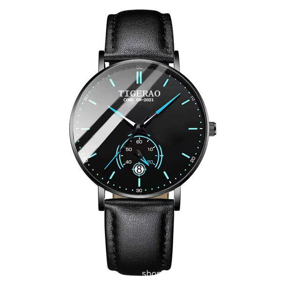 Men's Automatic Alloy And Stainless Steel Watches With Round Dial And Mineral Strengthened Glass Mirror Waterproof