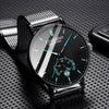 Men's Automatic Alloy And Stainless Steel Watches With Round Dial And Mineral Strengthened Glass Mirror Waterproof
