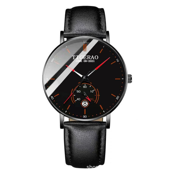 Men's Automatic Alloy And Stainless Steel Watches With Round Dial And Mineral Strengthened Glass Mirror Waterproof