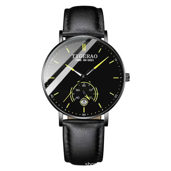 Men's Automatic Alloy And Stainless Steel Watches With Round Dial And Mineral Strengthened Glass Mirror Waterproof