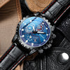 Men's Automatic Mechanical And Quartz Electronic Watch Alloy Case Stainless Steel Strap Round Dial Business Style