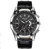 Men's Automatic Tungsten Steel And Steel Watch Luminous Waterproof Calendar Hollow Large Dial