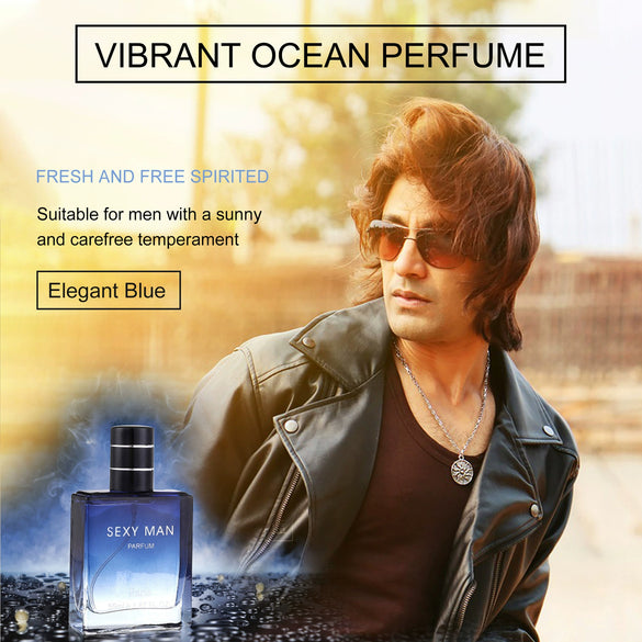 Men's Belt Watch Sunglasses Perfume Gift Box Suit With Ghost Face Design Alloy Case Imitation Leather Strap Stainless Steel Buckle