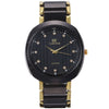 Men's Business Alloy Quartz Watch Gift Set With Stainless Steel Buckle And Round Dial