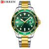 Men's Business Fashion Quartz Watch Alloy Case Stainless Steel Band Round Dial