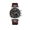 Men's Business Quartz Wrist Watch Alloy Case And Strap Round Dial Titanium Metal Clasp