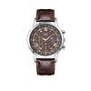 Men's Business Quartz Wrist Watch Alloy Case And Strap Round Dial Titanium Metal Clasp
