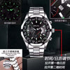 Men's Business Style Alloy And Stainless Steel Automatic Movement Round Dial Waterproof Luminous Watch