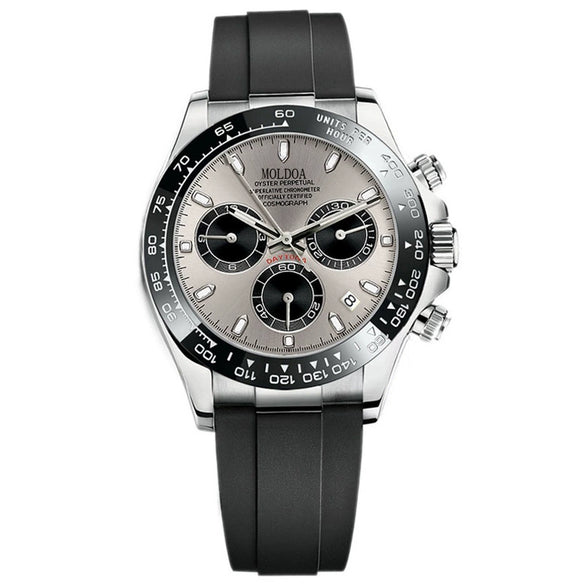 Men's Business Style Alloy And Stainless Steel Round Dial Hollow Fake Mechanical Watch With Luminous Calendar And Waterproof Function