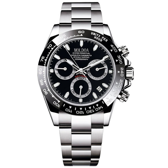 Men's Business Style Alloy And Stainless Steel Round Dial Hollow Fake Mechanical Watch With Luminous Calendar And Waterproof Function