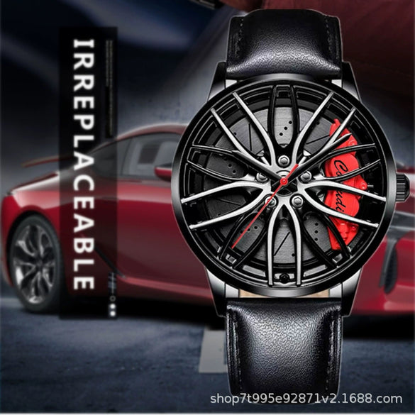 Men's Business Style Alloy Case Stainless Steel Strap Round Dial Waterproof Watch With Fully Automatic Movement