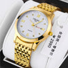 Men's Business Style Automatic Movement Watch Steel Case And Strap Round Dial Luminous Waterproof