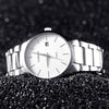 Men's Business Style Fashion Quartz Watch With Alloy Case Stainless Steel Band And Round Dial