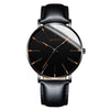 Men's Business Style Round Dial Alloy And Stainless Steel Quartz Watch With Printed Logo