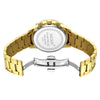 Men's Business Watch Alloy Case Stainless Steel Band Round Dial Mineral Strengthened Glass Mirror
