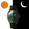 Men's Canvas Alloy Sports Casual Luminous Round Watch