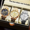 Men's Casual Alloy Case And Strap Quartz Watch With Round Dial And Mineral Reinforced Glass Mirror
