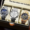 Men's Casual Alloy Case And Strap Quartz Watch With Round Dial And Mineral Reinforced Glass Mirror