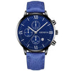 Men's Casual Alloy Case Quartz Belt Watches With Round Dial