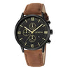 Men's Casual Alloy Case Quartz Belt Watches With Round Dial