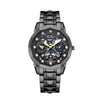 Men's Casual Alloy Stainless Steel Round Waterproof Quartz Watch