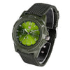 Men's Casual Fashion Watch Swiss Style Round Dial Sports Style Nylon Woven Strap Pointer Number Display Business Watch
