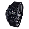 Men's Casual Fashion Watch Swiss Style Round Dial Sports Style Nylon Woven Strap Pointer Number Display Business Watch