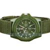Men's Casual Fashion Watch Swiss Style Round Dial Sports Style Nylon Woven Strap Pointer Number Display Business Watch