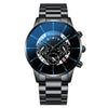 Men's Casual Quartz Watch Alloy Band Round Dial