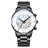 Men's Casual Quartz Watch Alloy Band Round Dial