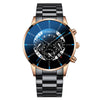 Men's Casual Quartz Watch Alloy Band Round Dial