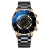 Men's Casual Quartz Watch Alloy Band Round Dial
