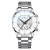 Men's Casual Quartz Watch Alloy Band Round Dial