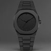 Men's Casual Quartz Watch Alloy Case Pvc Strap Stainless Steel Butterfly Buckle Round Dial