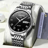 Men's Casual Quartz Watch With Alloy Strap And Case Mineral Reinforced Glass Mirror Round Dial