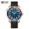 Men's Casual Quartz Watch With Calendar Luminous Alloy Alloy Case Mineral Tempered Glass Mirror Stainless Steel Buckle Round Dial Tpu Strap Waterproof