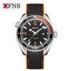Men's Casual Quartz Watch With Calendar Luminous Alloy Alloy Case Mineral Tempered Glass Mirror Stainless Steel Buckle Round Dial Tpu Strap Waterproof