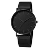 Men's Casual Quartz Watch With Stainless Steel Strap Alloy Case And Round Dial