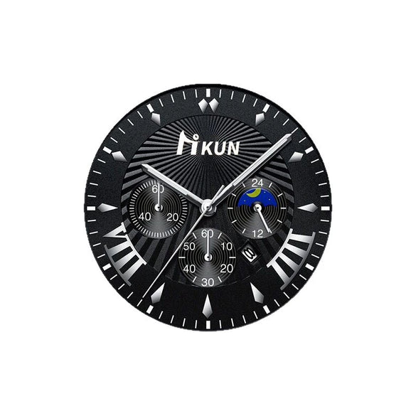 Men's Casual Sports Mesh Strap Quartz Watch Alloy Case And Strap Round Dial