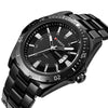 Men's Casual Stainless Steel Band Round Dial Watch